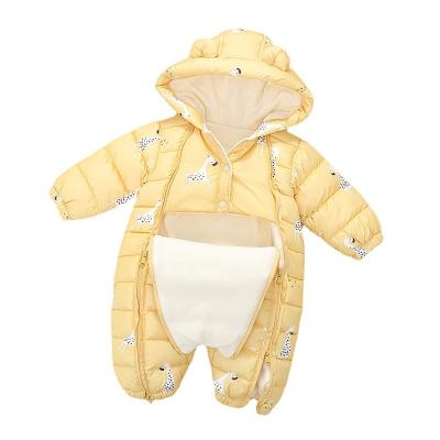 China Newborn Baby Hooded Rompers Baby Rompers Cotton Overalls Newborn Rompers for Girls and Boys for sale