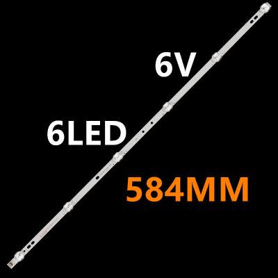 China Desk FOR Zhengke LE19B Ace YL24-80LJ Light Bar HS-32D3006V1W6C1B58410M-HX NO.3 6LED 6V 584MM 100%new LCD TV Backlight Bar for sale