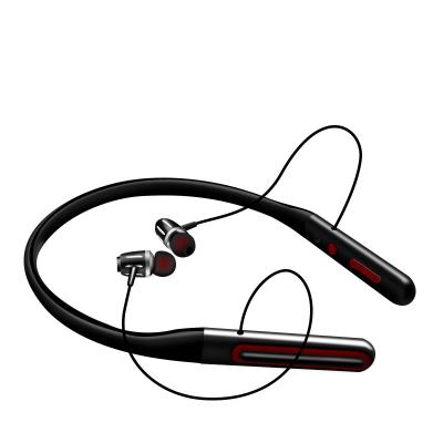 China New Sports Neckband Earphones Waterproof Wireless BT Headset Lightweight Neckband Headset With MIC Noise-cancellation for sale