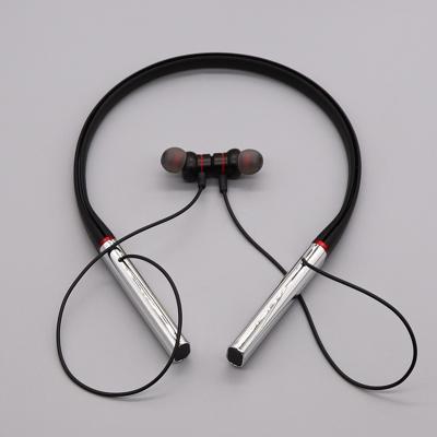 China Style: Luxury Most Popular BTh Sports Neck Earphones Metal Band Magnetic In-Ear Custom Neckband Wireless Headset for sale