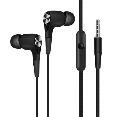 China 2021 Hot Selling In-Ear Stereo In-Ear Headphones Wired Earphone With Microphone for sale