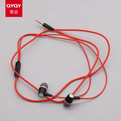 China In-Ear Dual Drive In Ear Earphone Bass Subwoofer Stereo Wired Headphones Microphone Sport Running Earbuds For Samsung iPhone Earphone for sale