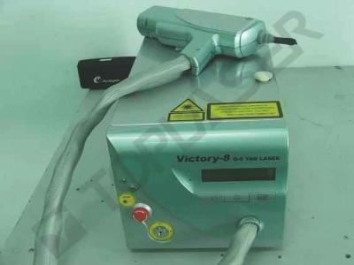 China Eyebrow / Lipline Tattoo Removal Nd Yag Q-Switched Laser Equipment for sale