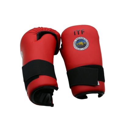 China Durable Custom Logo Master Quality New Martial Art Equipment ITF Karate Gloves Wholesale Price Taekwondo for sale