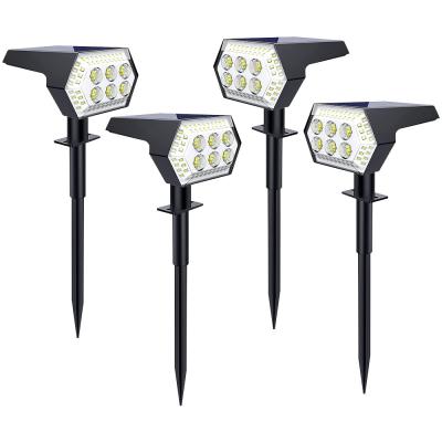 China Solar Landscape Spotlights Outdoor IP65 Waterproof Landscape Solar Outdoor Lamp 48LEDs and 108 LEDs Outdoor Solar Garden Lights for sale