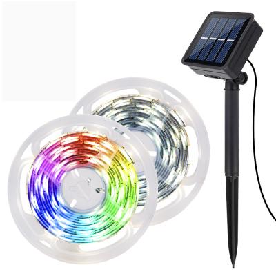 China 3.7V 30LEDS/M Flexible Lighting Ribbon Led  Waterproof IP65 LED Strip lights Solar garden decoration outdoor led strips 2835 for sale