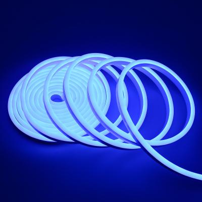 China DC24V Blu-ray Neon Flexible Strip Light 24V  6000k Color Temperature 10W/M Neon Strip for sale