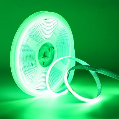 Chine Lumière à LED vert 12V personnalisée IP67 IP20 COB LED Strip Lamp pour salon à vendre