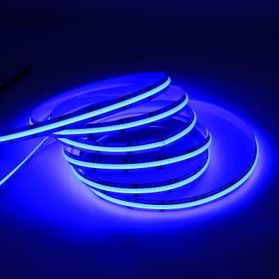 Chine 308LEDs 24V 10mm Largeur lampe à bande de cob flexible IP20 Décoration COB Led Strip Light pour le salon à vendre