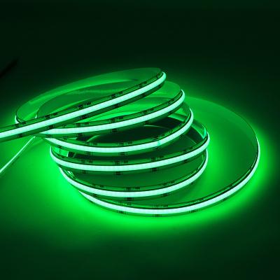 China Hoge helderheid 12V strooklamp 10mm breed Flexible 300leds IP20 Decoratie COB Led Strip Light voor thuis Te koop