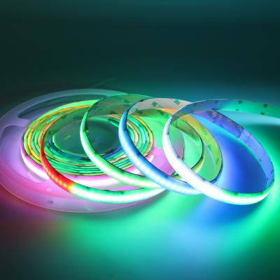 China 24V 720leds/metro ws2812b Color de sueño RGB RGBW COB LED Soft Light Strip RGBW COB LED Strip en venta