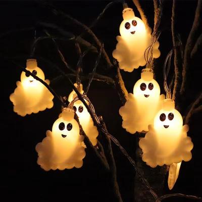 China Halloween Ghost Decoration LED String Light Battery Powered for Window Veranda Trap Bar Indoor Outdoor Halloween zonnelampen Te koop