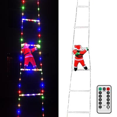 中国 LED クリスマスライト クリスマス 飾り付けの梯子 サンタクロースのライト 室内 屋外 クリスマスツリーの飾り付け 販売のため