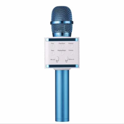 China Portable Handheld Microphone Karaoke KTV Wireless Handheld Karaoke Speaker Machine For Kids Toys Rechargeable Microphone Singing Karaoke for sale