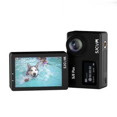 China SJCAM SJ8 Plus 7G Lens 4K 30fps IPS touchscreen sport camera support external MIC and remote control for sale