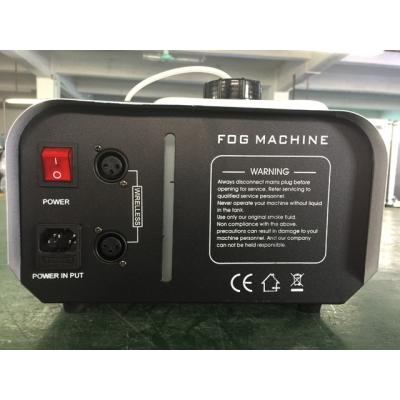 China 10A Hot Selling Effect Stage Equipment 1500W Fog Machine Security For Disco Night Club for sale