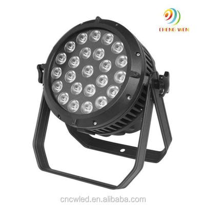 China Club Disco DJ Bar Stage Lighting Waterproof Stgae RGBW Lighting Outdoor DJ 24pc 12w LED Par Light 4 in 1 IP65 for sale