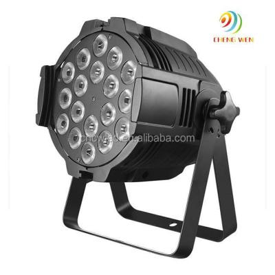 China Professional Guangzhou Stage /party/wedding/event led stage par light achievement led 18pcs 4in1/5in1 /6in1 pancan lighting for sale