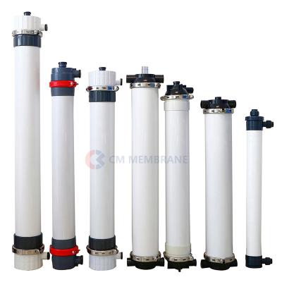 China Hotels Core Fiber Membrane 2880 PVDF UF Membrane In Industrial Sewage Purification Plant for sale