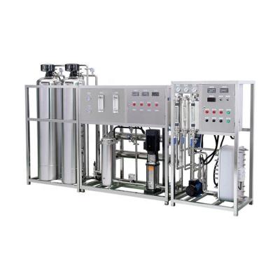 China 1000LPH Industrial Water Purification RO Water Treatment Plant Wastewater Purification Machine RO Desalination System for sale