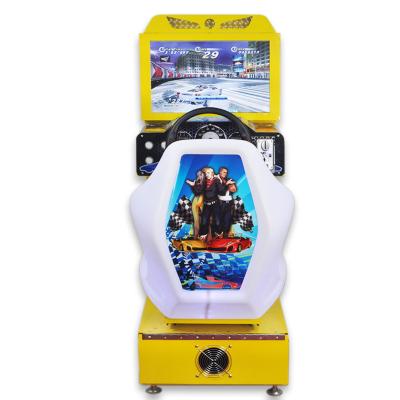 China Indoor Arcade Machine Metal Cabinet HotSelling Amusement Coin Operated Children Car Racing Game Kids Top Game For Sale for sale