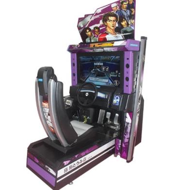 China Indoor Amusement Arcade Coin Operated Super 32LCD D7 Original Top Selling Car Racing Game Machine For Sale Yuto for sale