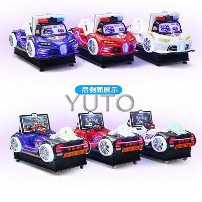 China Hot Selling Amusement Indoor Arcade Machine Kids Car Racing Game Metal Cabinet Policeman Coin Operated Game For Sale for sale