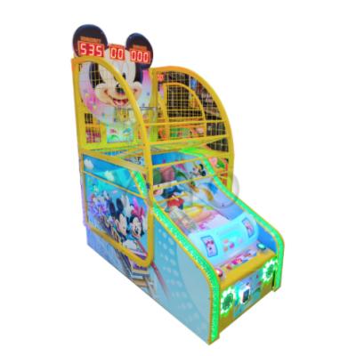 China Metal+Wood Mickey Basketball Indoor Machinel For Sale | Hotselling Indoor Theme Park Sports Game Coin Operated Machine for sale