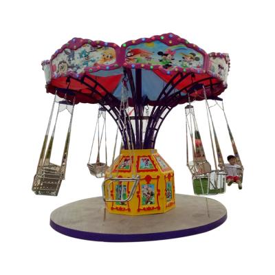 China Factory price 8saets amusement park flying glass chair|Outdoor theme park equipment kids amusement equipment for sale for sale