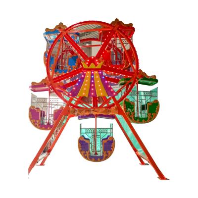 China European Factory Price Christmas Glass Mini Ferris Wheel|Theme Park Equipment Kids Outdoor Amusement Equipment For Sale for sale