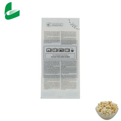 China Biodegradable Popcorn Bags Custom Logo Printing Made Of 2 Layers*36gsm/39gsm Greaseproof Paper Oil Resistant Kit>10 for sale