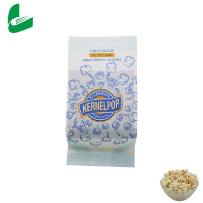 China Popping Bag Popcorn Made Of Greaseproof Paper Without  Diacetyl Or PFOA for sale