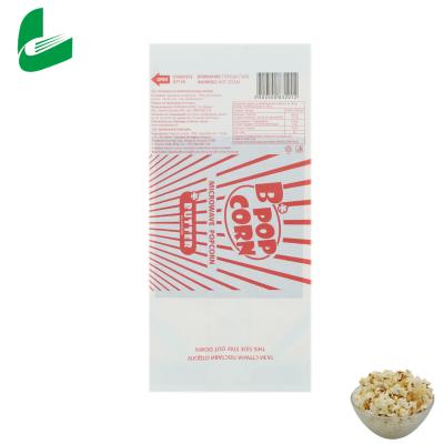 China Paper Popcorn Packaging Made Of Greaseproof Paper Without  Diacetyl Or PFOA for sale