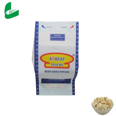 China Microwave Popcorn Box Bags Made Of Greaseproof Paper with Oil Resistant Kit>10 for sale