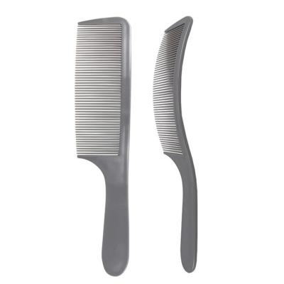 China For Commercial Professional Curved Anti-Static Hairdressing Comb Salon Cutting Comb Flat Surface Hairdresser Razor Trimmer Cutting Comb for sale