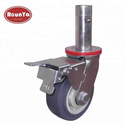 China For Scaffolding For Heavy Duty Classic Scaffold Tower Casters With TPR Wheel for sale