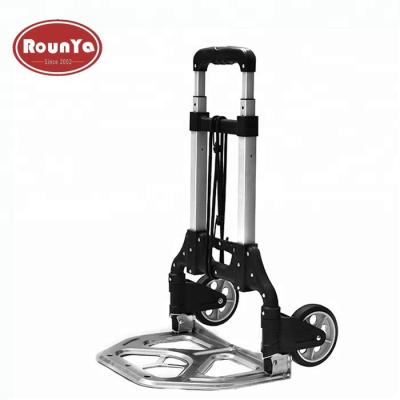 China Tools Lightweight 2-Wheel Folding Hand Truck Cart For Warehouse Delivery Van Cart for sale