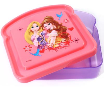 China Cool Freshness Keeping Princess Girls Lunch Storage Sandwich Container for sale