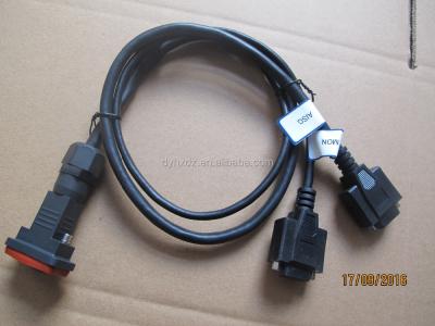 China RF Connecting Cables 3M 5M AISG For RRU RET ZTE Port 1 DB15 To 2 DB9 for sale