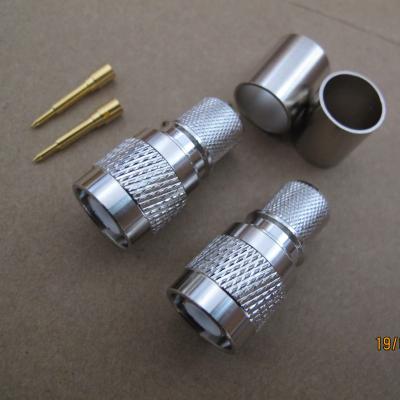 China RF 9913 Male Plug TNC Crimp Connector For RG8 LMR400 Cable for sale