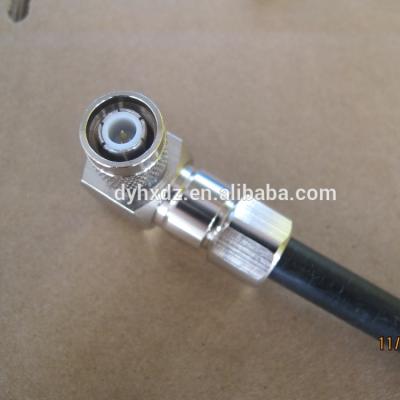 China 4G IF Right Angle RF Connector 7D-FB LMR400 RG8 TNC Plug Male ECOFLEX10 for sale