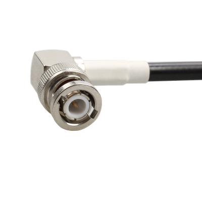 China Micro HD BNC 3G/6G HD-SDI Cable Black Standard RF 1 BNC Foot To Mini RG59 75Ohm Through Custom Cable Junction for sale