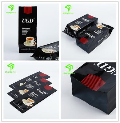 China Hot Sale Side Gusset Moisture Proof Pouch For Coffee Beans Or Cocoa Packing Pouch for sale