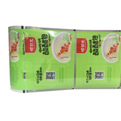 China Popular Moisture Proof Matte Material PET Roll Stock Film For Making Sauce Packing Pouch Film for sale