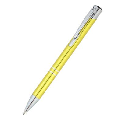 China Pen Fast Delivery Promotional Ready To Ship Small MOQ Metal Ball Pen Cheap Aluminum Pen for sale