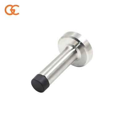 China Modern Hot Sale 75Mm 94Mm Stainless Steel Door Top With Rubber For Lavatory Bathroom for sale