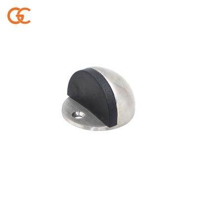 China Modern Door Stopper With Rubber For Interior Door Round Ball Shape Wooden Door Stopper for sale