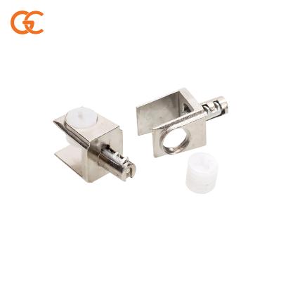 China For Supporting High Quality Zinc Alloy Wooden Or Glass Support Wall Mounted Glass Shelf Bracket Shelf Bracket Panel Clamp for sale