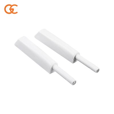 China Rebound Buffer Door Push-To-Open Magnetic Door Damper Protects Kitchen Cabinet Door Plastic Bounce Device for sale