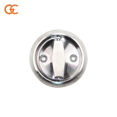 China Interior doors/bathroom doors six colors 304 stainless steel single side door lock wire drawing door lock invisible single side door lock for sale